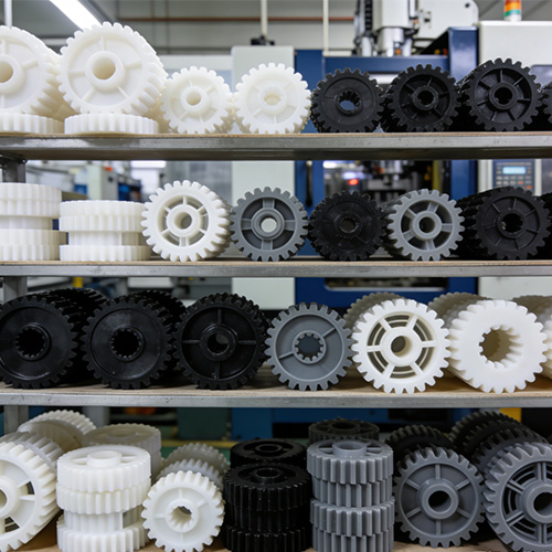 Moldeo de piezas de engranajes personalizado
