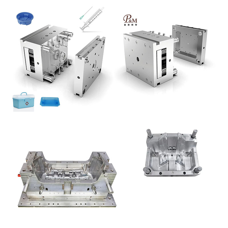 Moldura de pieza de eje de rueda de plástico personalizada