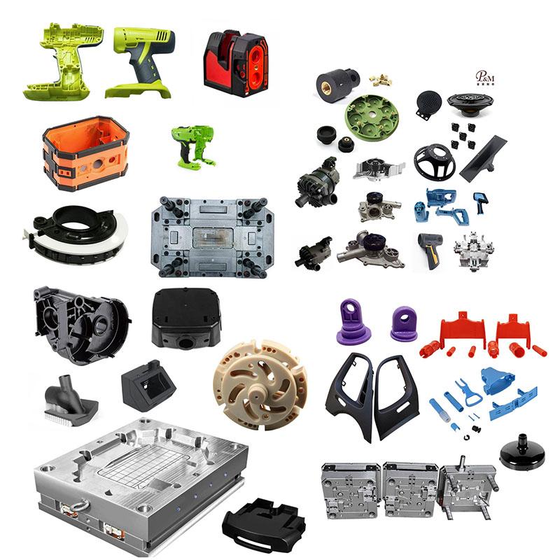 Moldeo de piezas de pvc personalizado