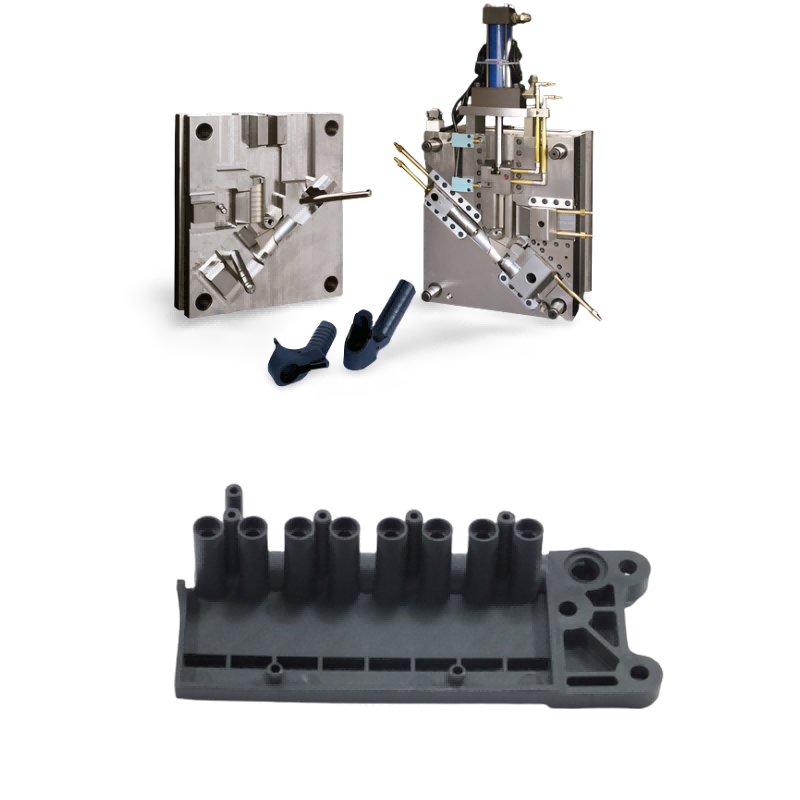 Servicio rápido de fabricación de moldes.