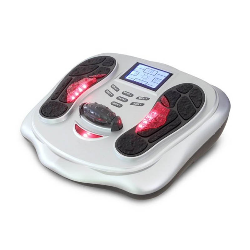 Moldura de instrumentos de fisioterapia de pie