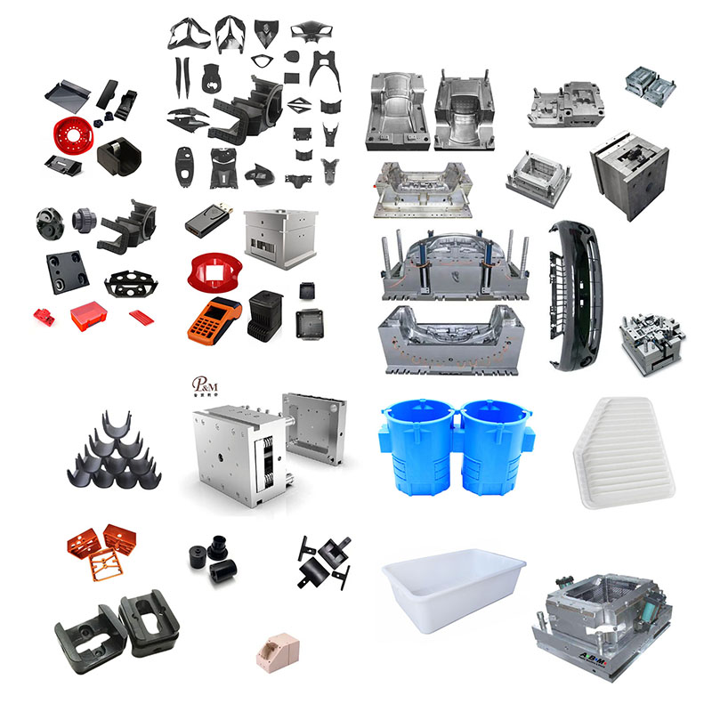 Moldeo de piezas de plástico personalizado de molde de alta calidad