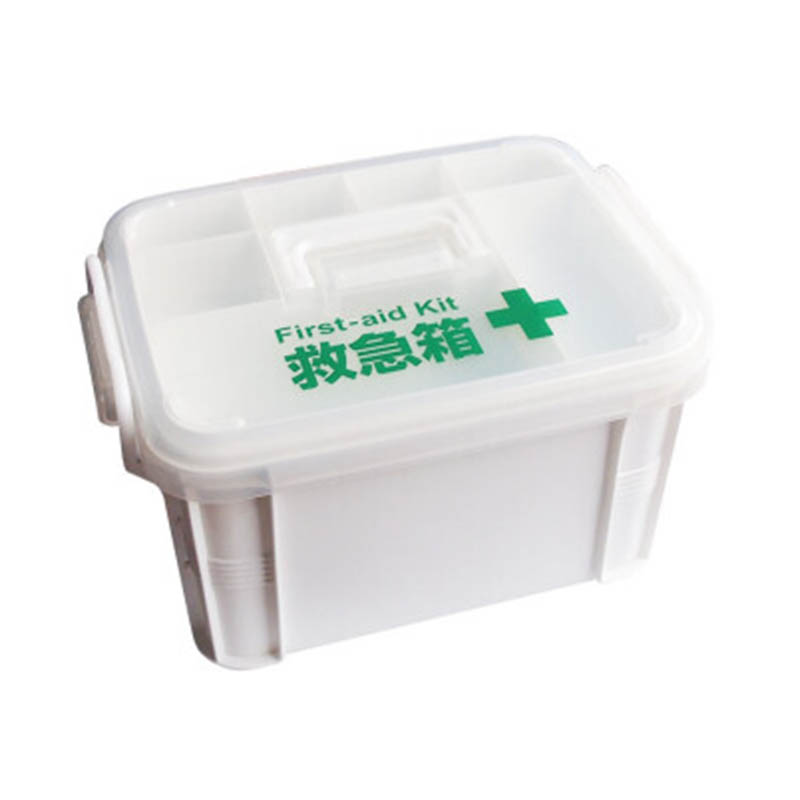 Moldeo de kit de primeros auxilios en casa