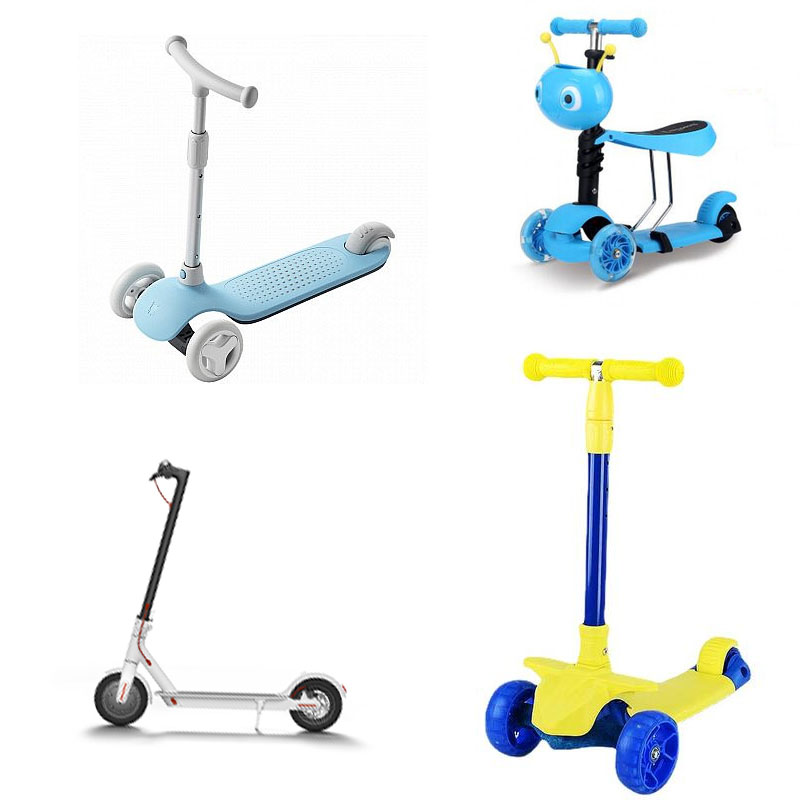 Inyección para niños molduras de scooter