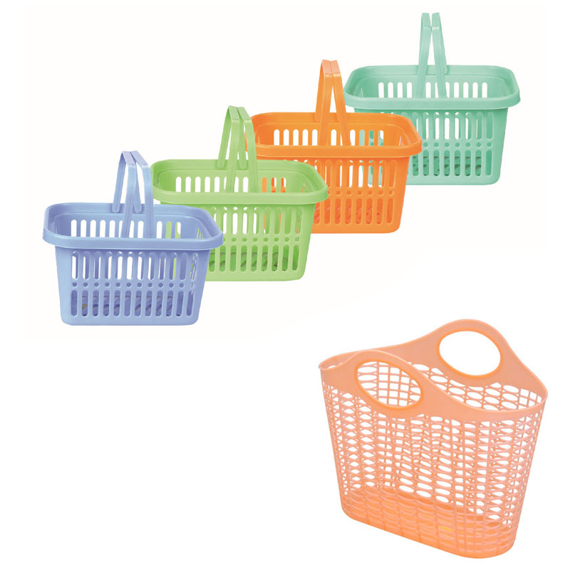 Cesta de supermercado de molde de inyección
