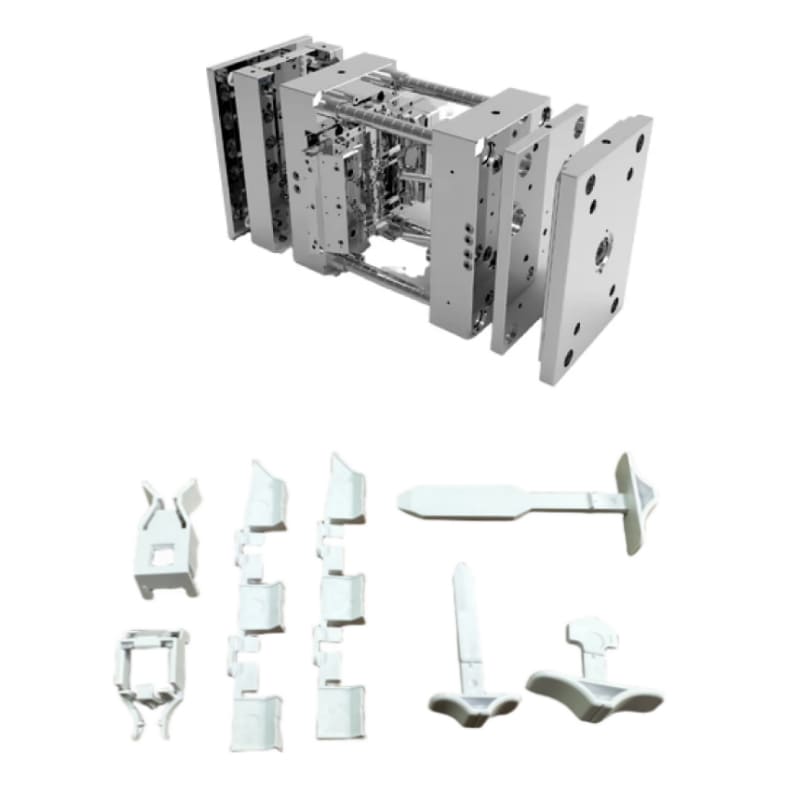 Moldes para sistemas de expulsión de elevadores