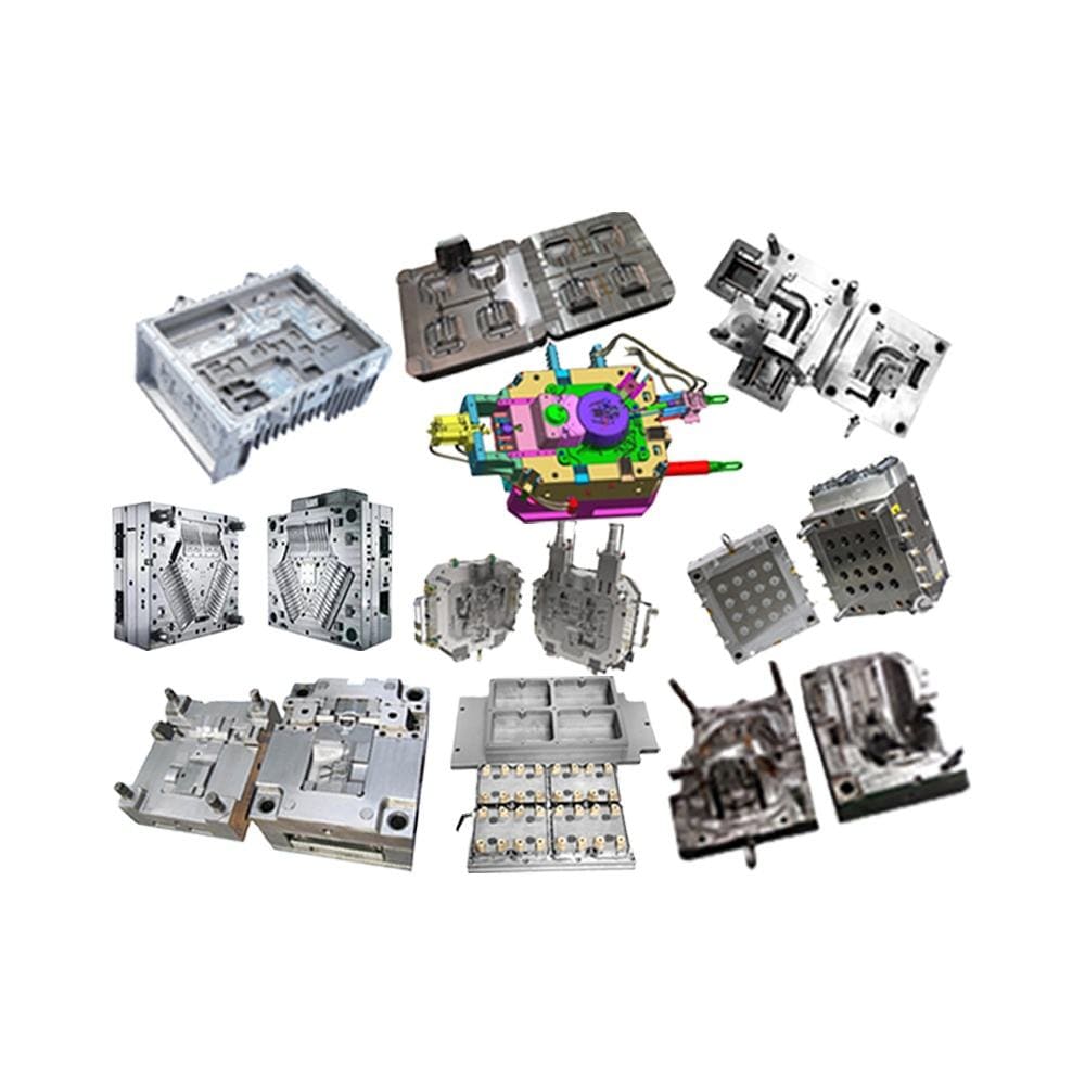 Moldes de plástico con acabado de espejo