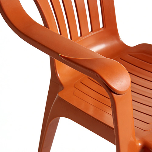 Moldura de piezas de silla de plástico