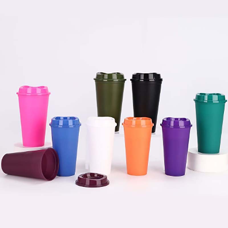 Moldura de vaso de plástico