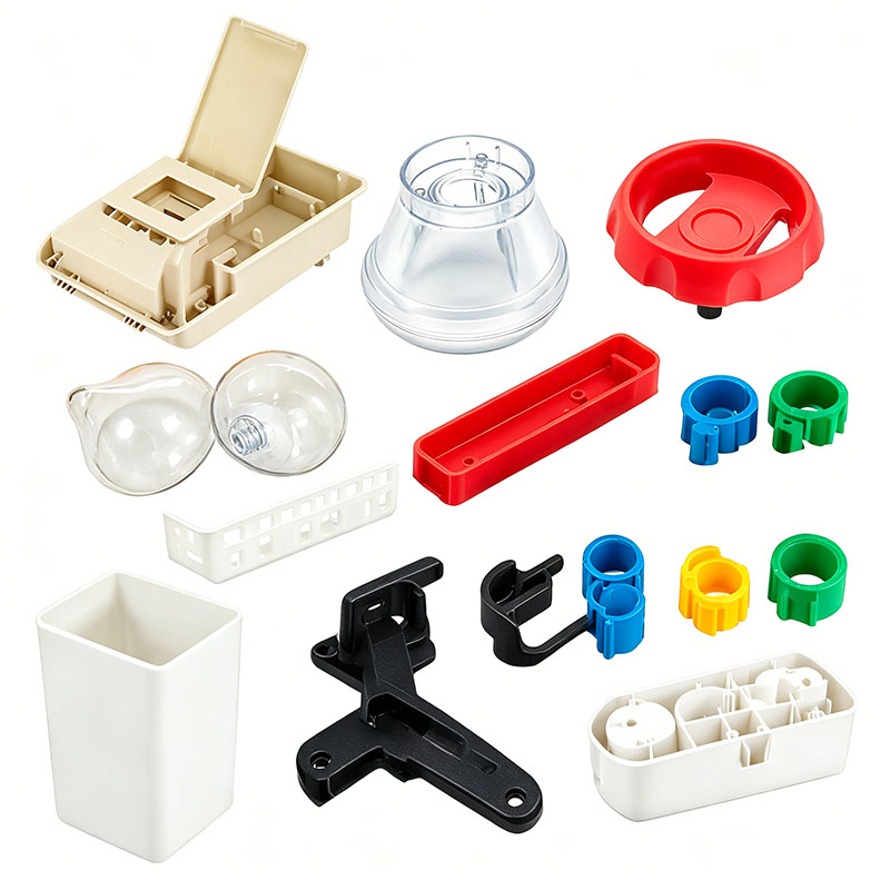 Moldeo de piezas de ventilador de plástico