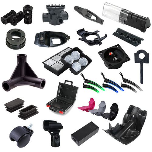 Piezas de inyección de moldeo de plástico