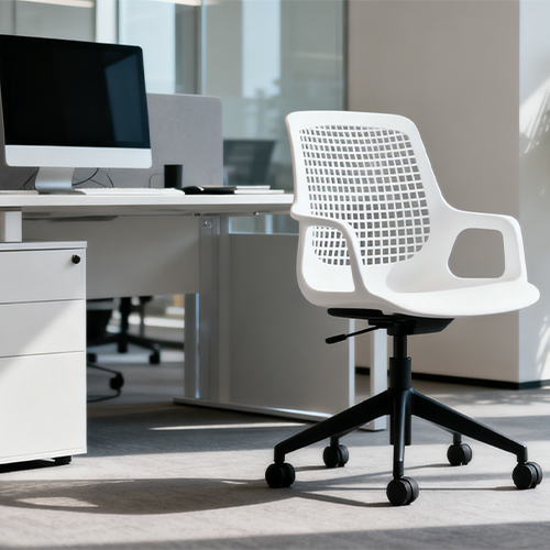 Moldado de inyección de silla de oficina de plástico