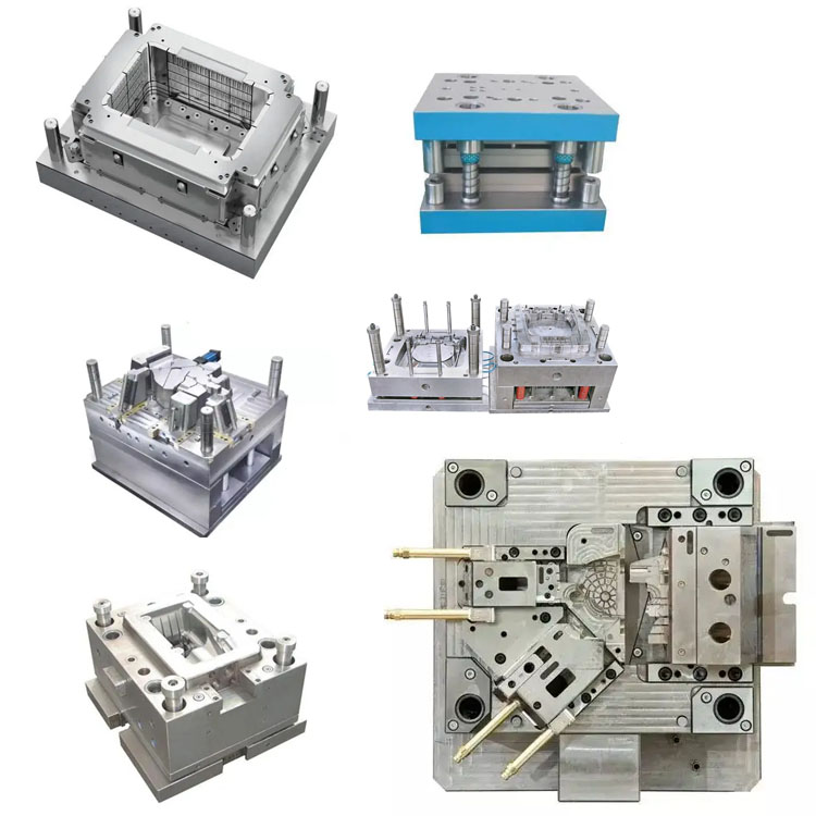Moldeo de almacenamiento de contenedores de piezas de herramientas de almacenamiento de plástico apilable